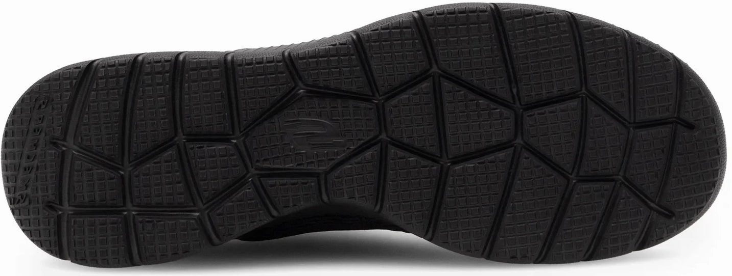 Skechers Bountiful Womens Training Shoes - Black Running Routine Stretch Wear