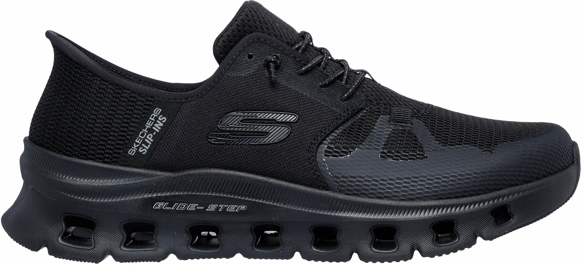 orthopedic winter use Skechers Glide-Step Pro Mens Walking Shoes - Black