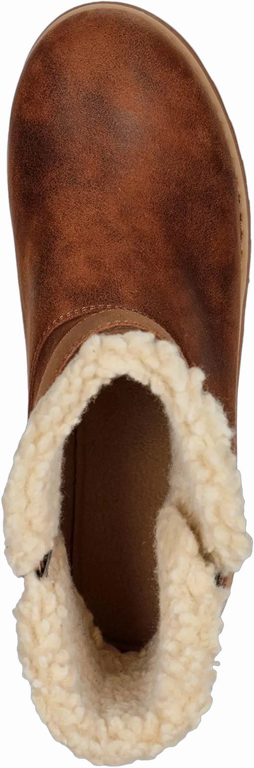 Skechers Keepsake 2.0 WIDE FIT Womens Walking Boot - Brown elderly people