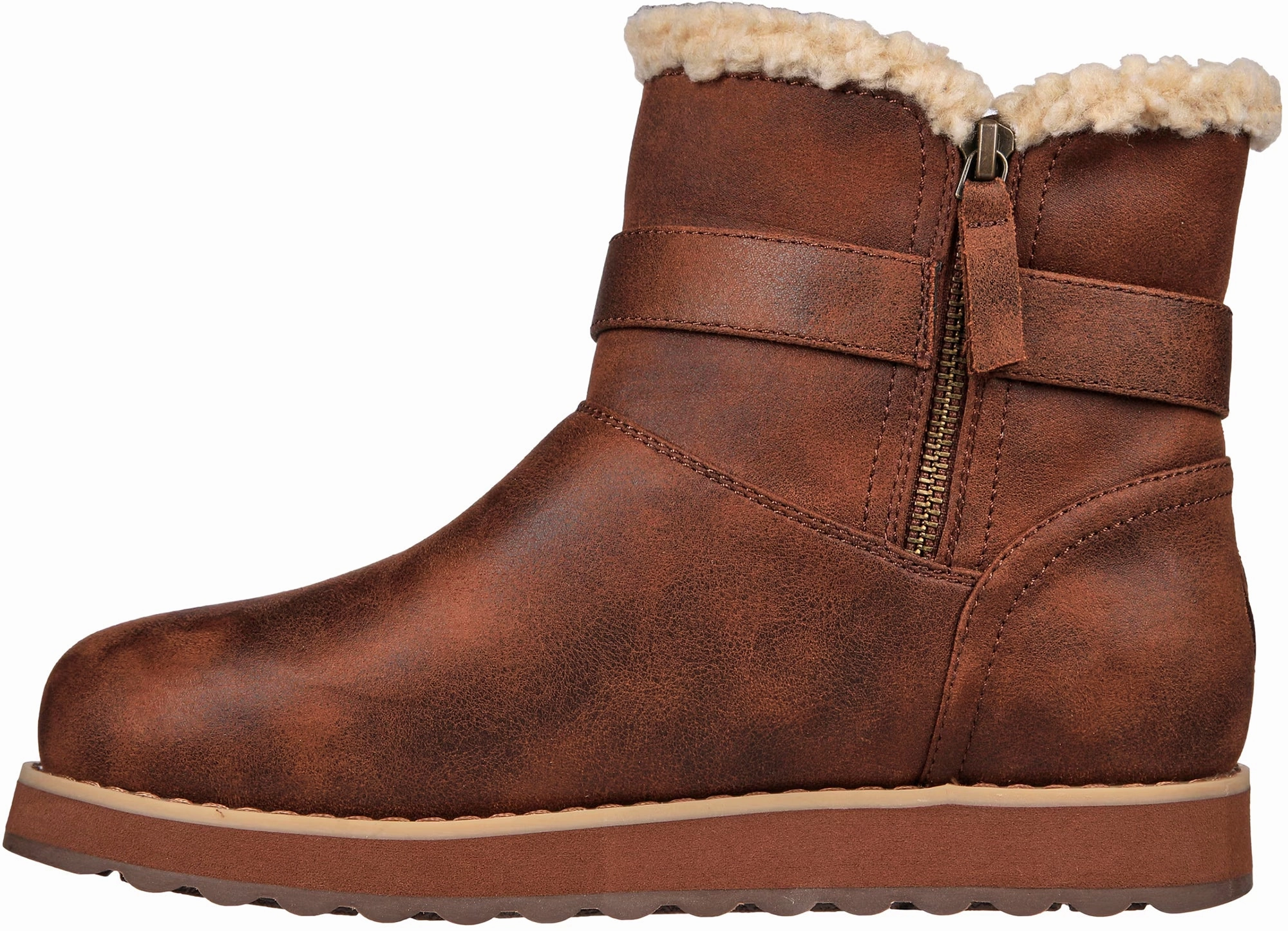 Skechers Keepsake 2.0 WIDE FIT Womens Walking Boot - Brown metatarsalgia treatment