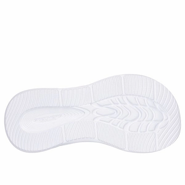 Skechers Sola Glow Sandal Silver Hot Pink Sandal Strap Contoured