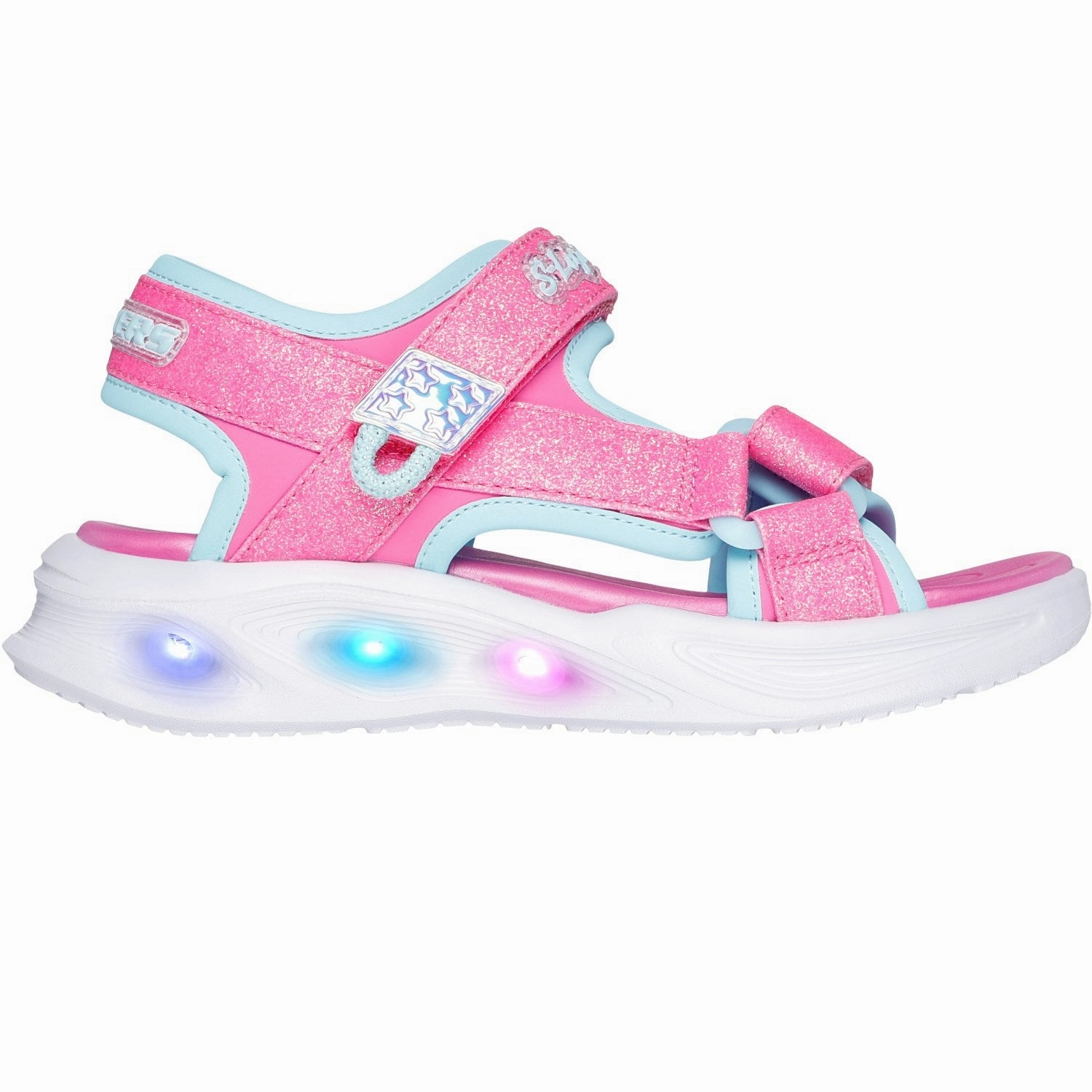 Reinforced Seams Efficient Use Skechers Sola Glow Sandals