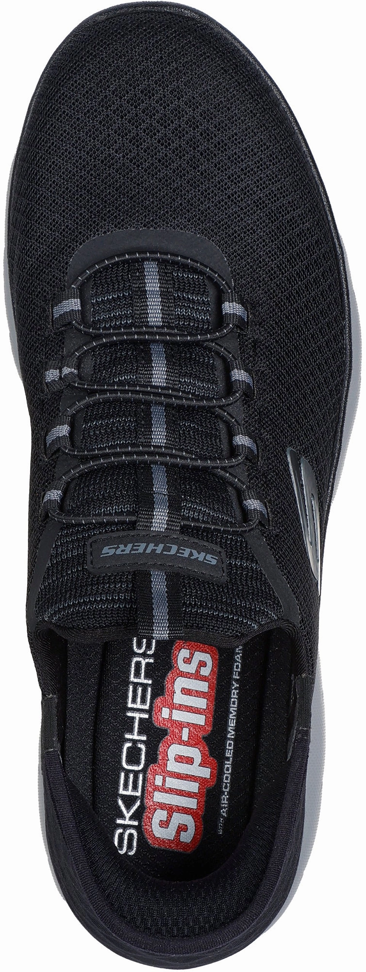 Skechers Summits High Range Mens Training Shoes - Black Casual grip Comfort Technology