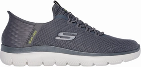 Elastic Gore Skechers Summits High Range Mens Training Shoes - Grey