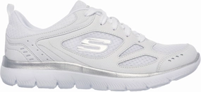 Exclusive Design Skechers Summits Suited Womens Training Shoes - White