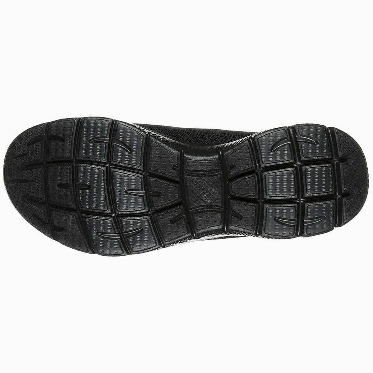 Skechers Summits Womens Training Shoes - Black Thermoplastic Uppers Soft-touch design