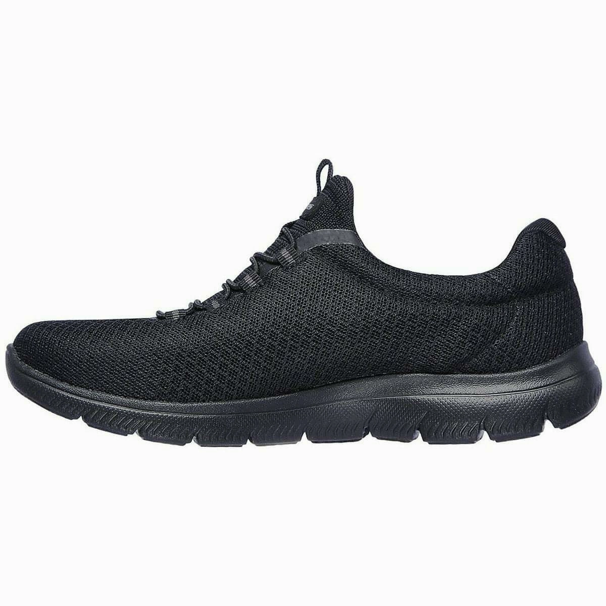 Skechers Summits Womens Training Shoes - Black Responsive EVA