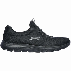 Skechers Summits Womens Training Shoes - Black Traction Enhanced Pattern