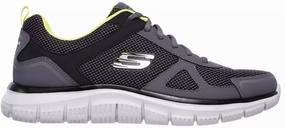 City Shift Skechers Track Bucolo Mens Training Shoes - Grey