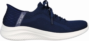 Water Resistant Skechers Ultra Flex 3.0 Brilliant Path Womens Training Shoes - Blue