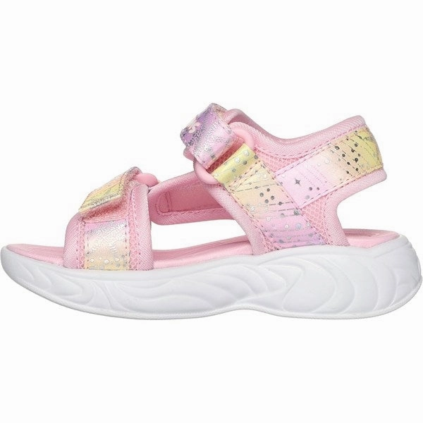 Skechers Unicorn Dreams Sandal Light Pink Multi Easy Step Footwear