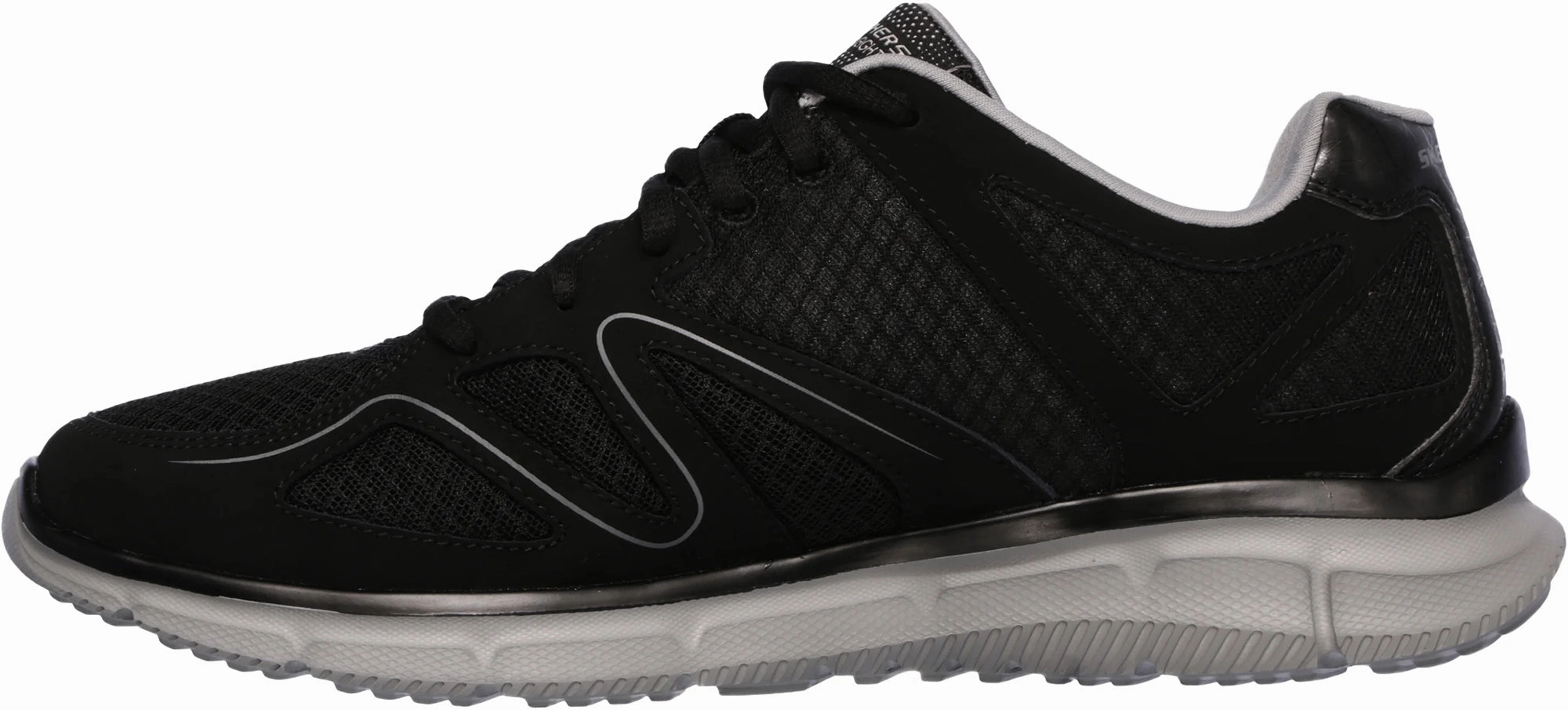 RubberSole All Wear Skechers Verse Flash Point Mens Training Shoes - Black