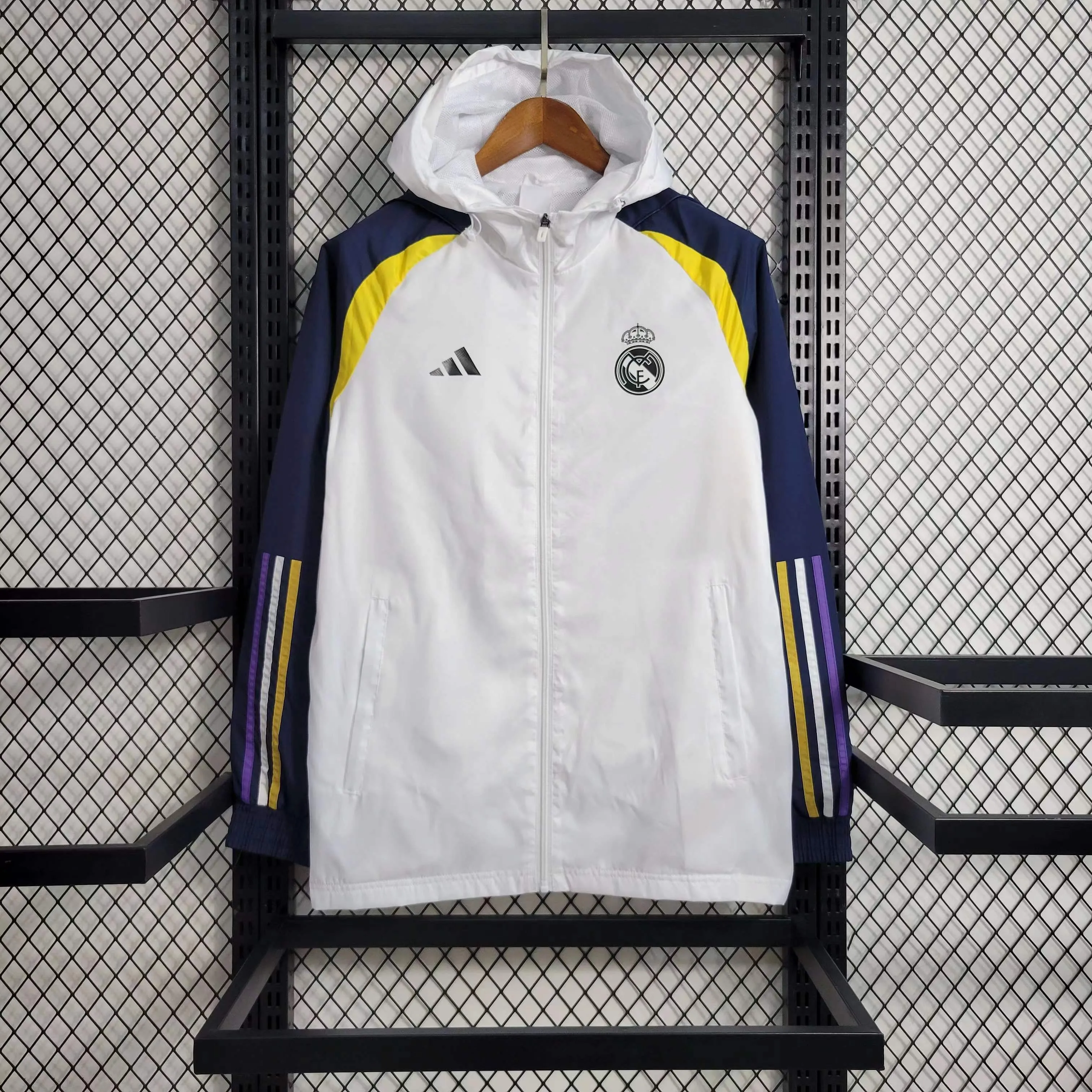 Real Madrid Windbreaker Jacket 2023-24 Indoor Layer theater performance