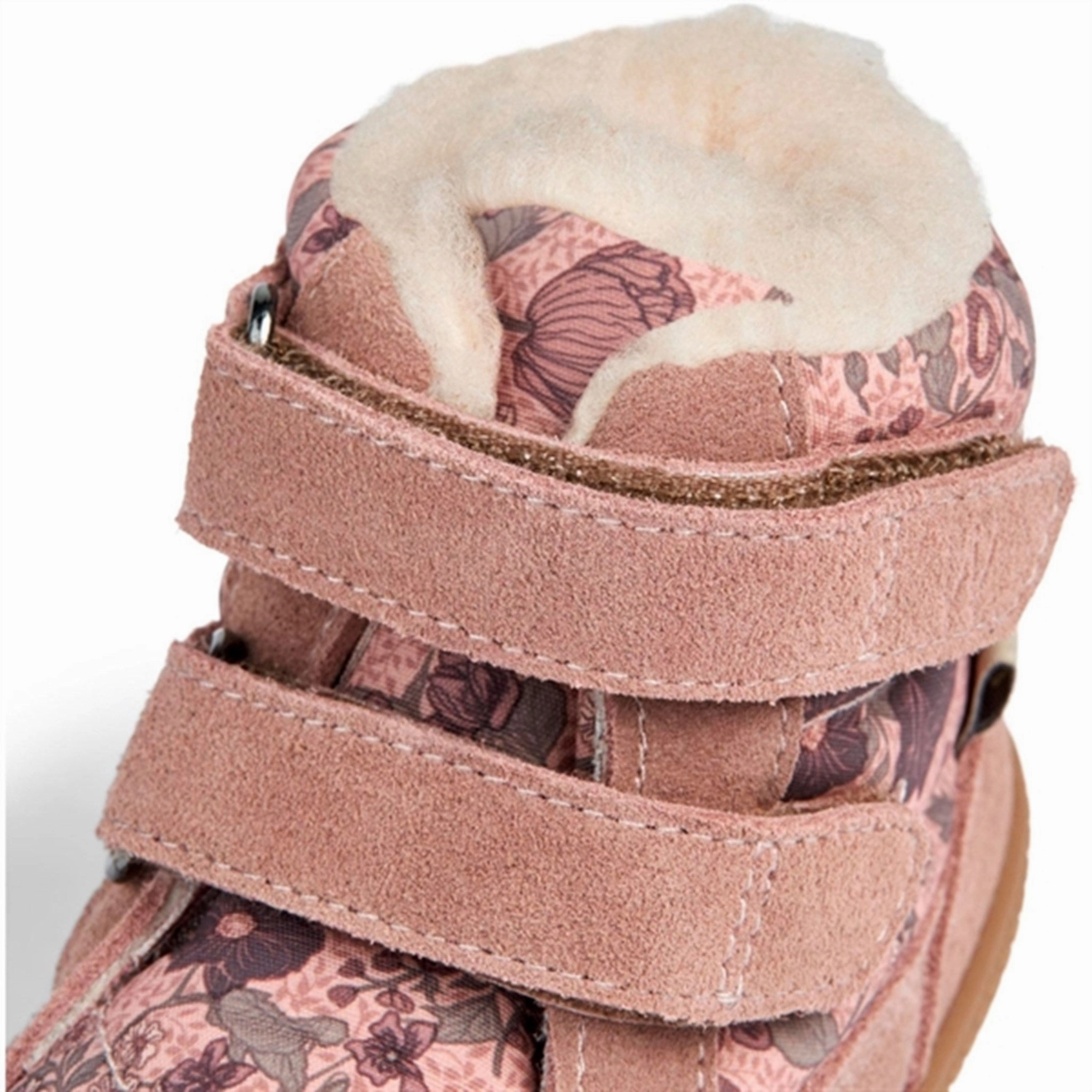 Impact Dispersing Sole Wheat Winter Boots Daxi Wool Tex Print Dusty Rouge