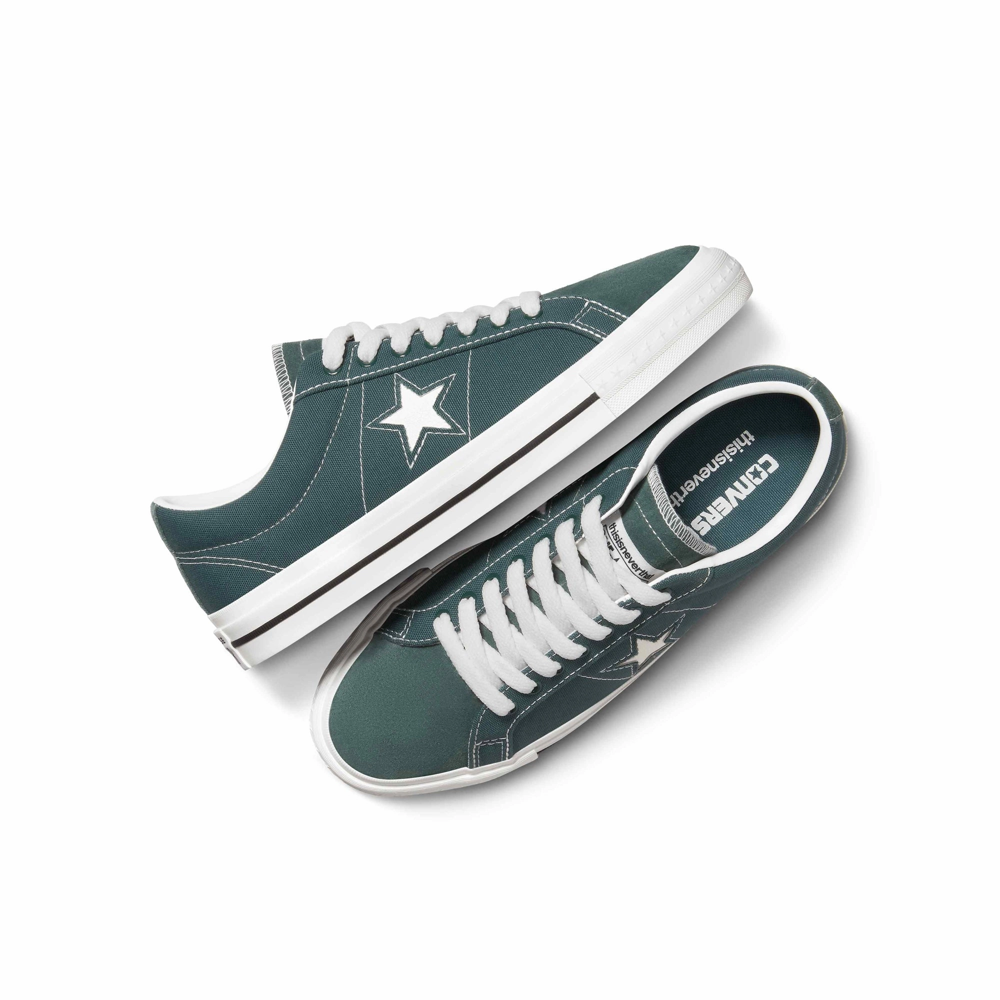 Converse x thisisneverthat Mens One Star Pro Shoes easy - to - clean shoe feature