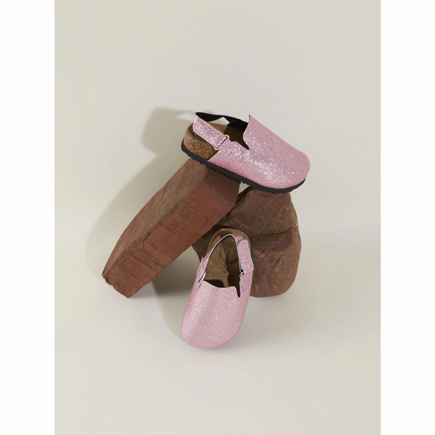 Name It Ballerina Glitter Avery Mules Chic Vacation Footwear