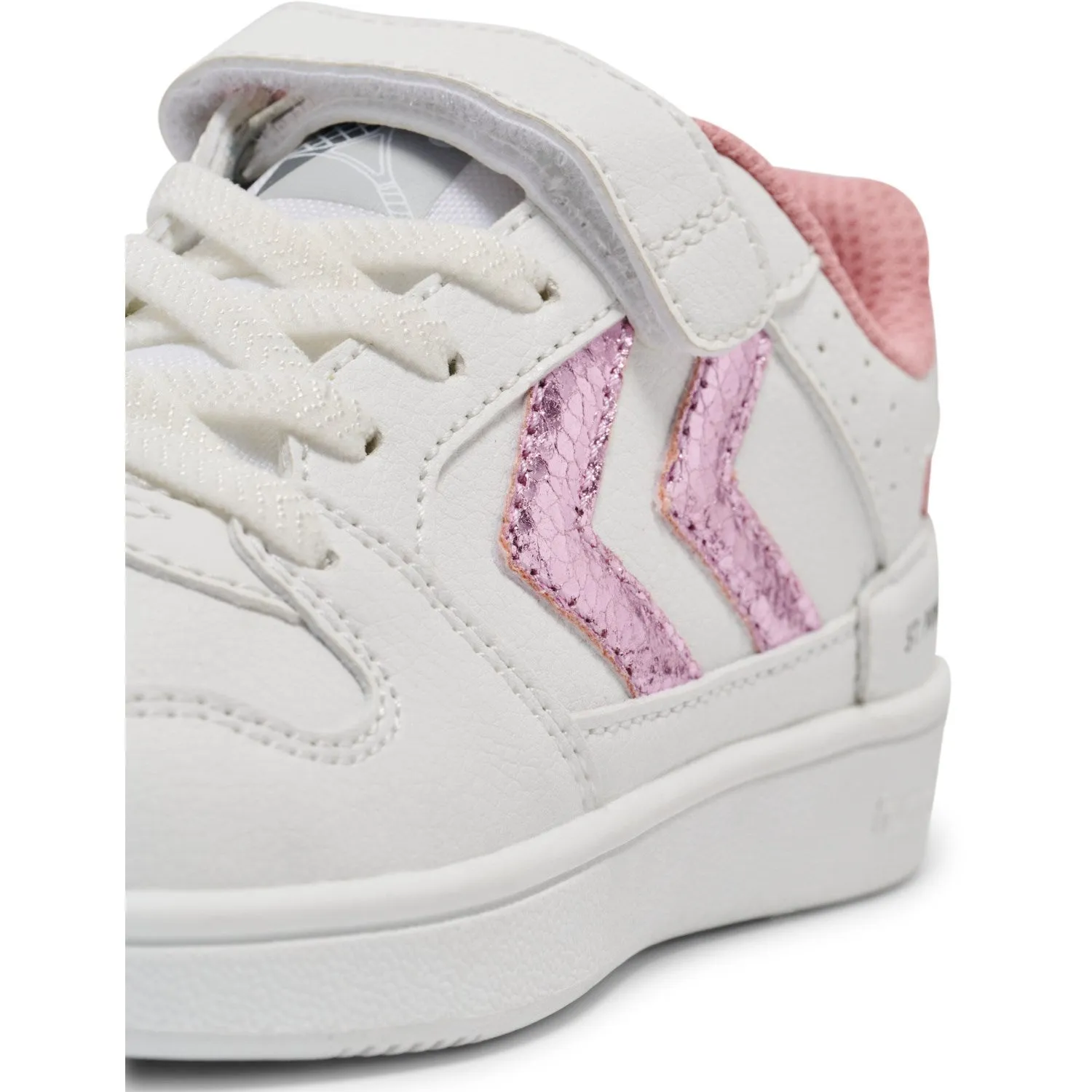 Urban Casual Aramid Fiber Reinforcement Hummel Bridal Rose St Power Play Jr Sneakers