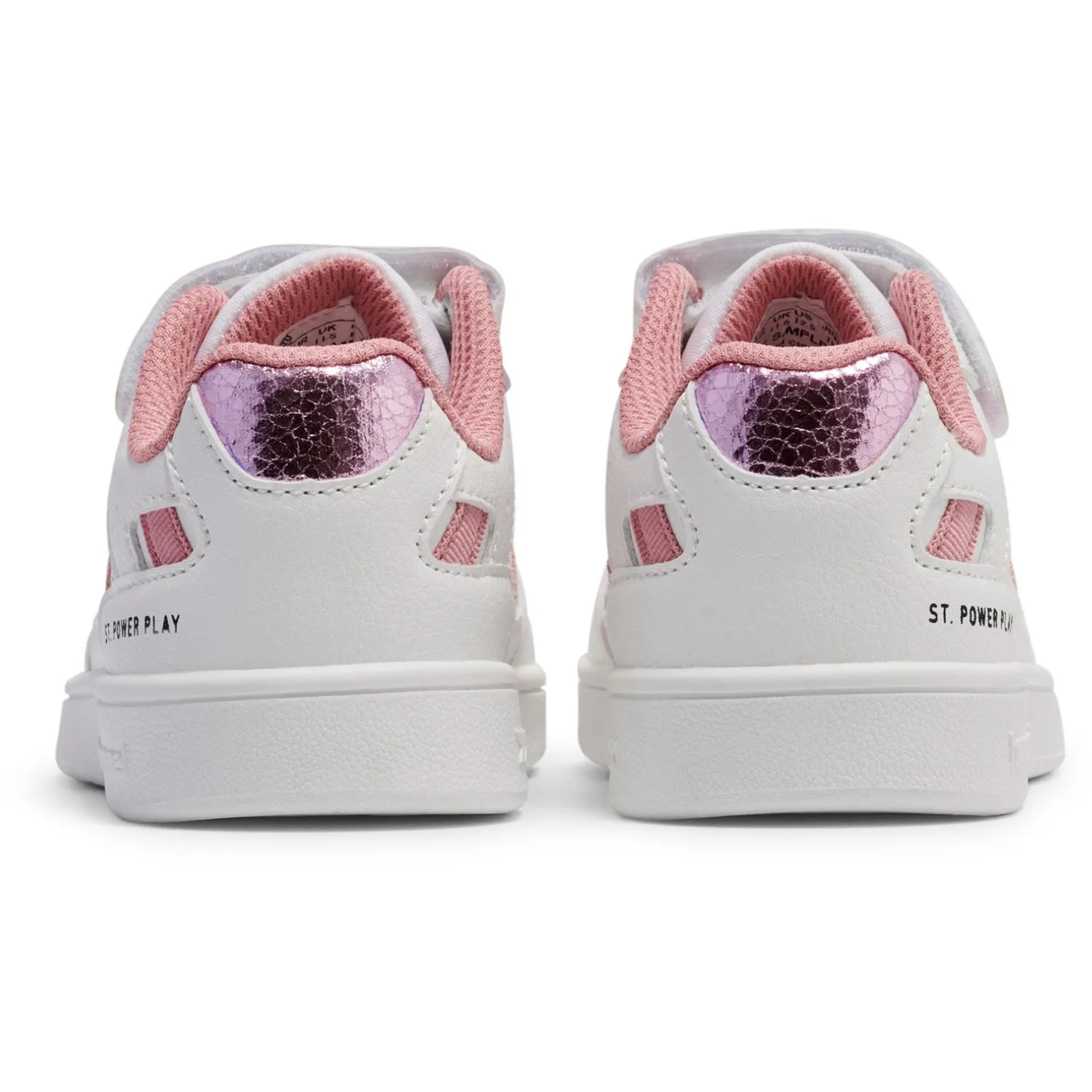 Odor Resistant Hummel Bridal Rose St Power Play Jr Sneakers