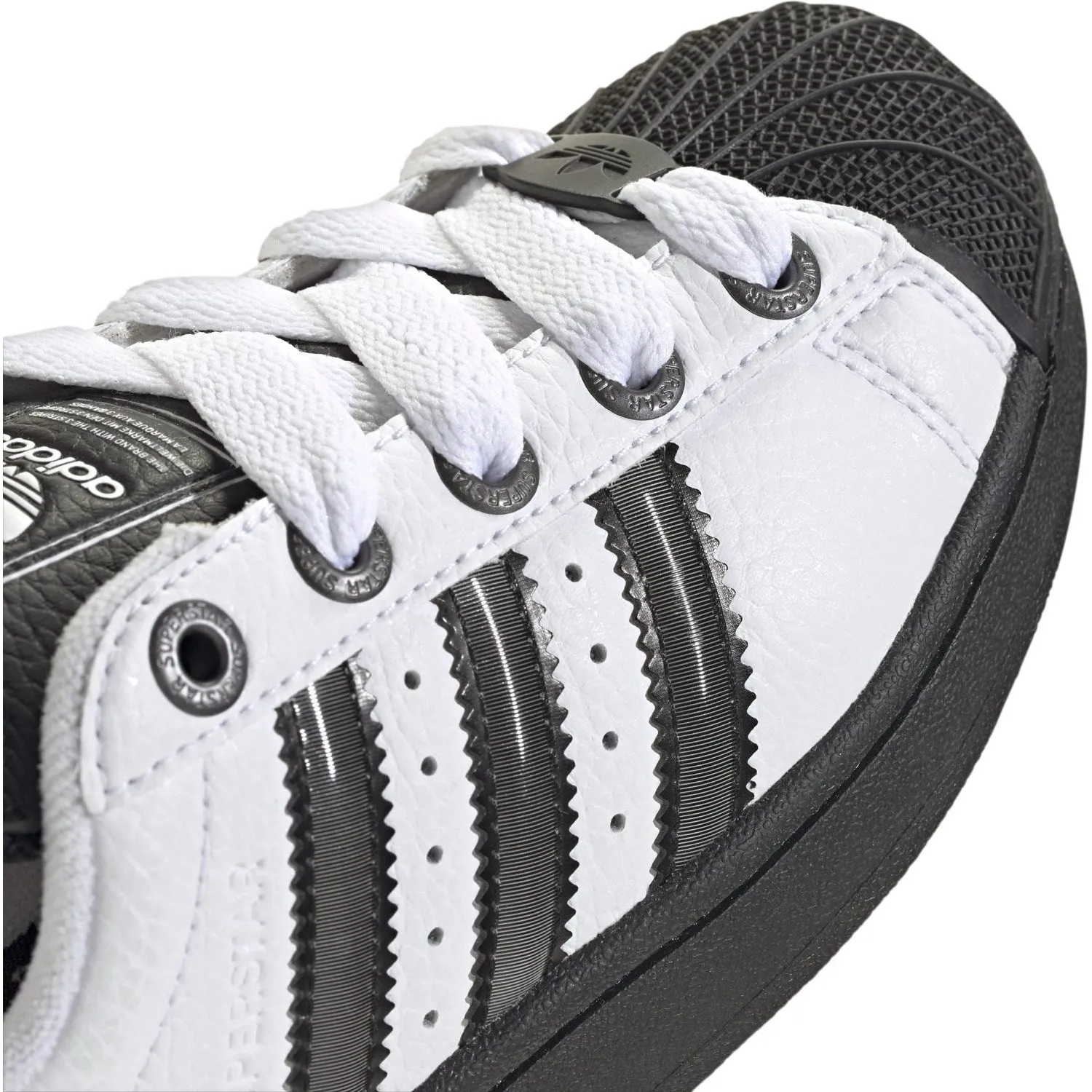 Cushioned Step Crowd Ready adidas Originals Ftwr White/Matte Silver/Core Black Superstar Ii J Sneakers