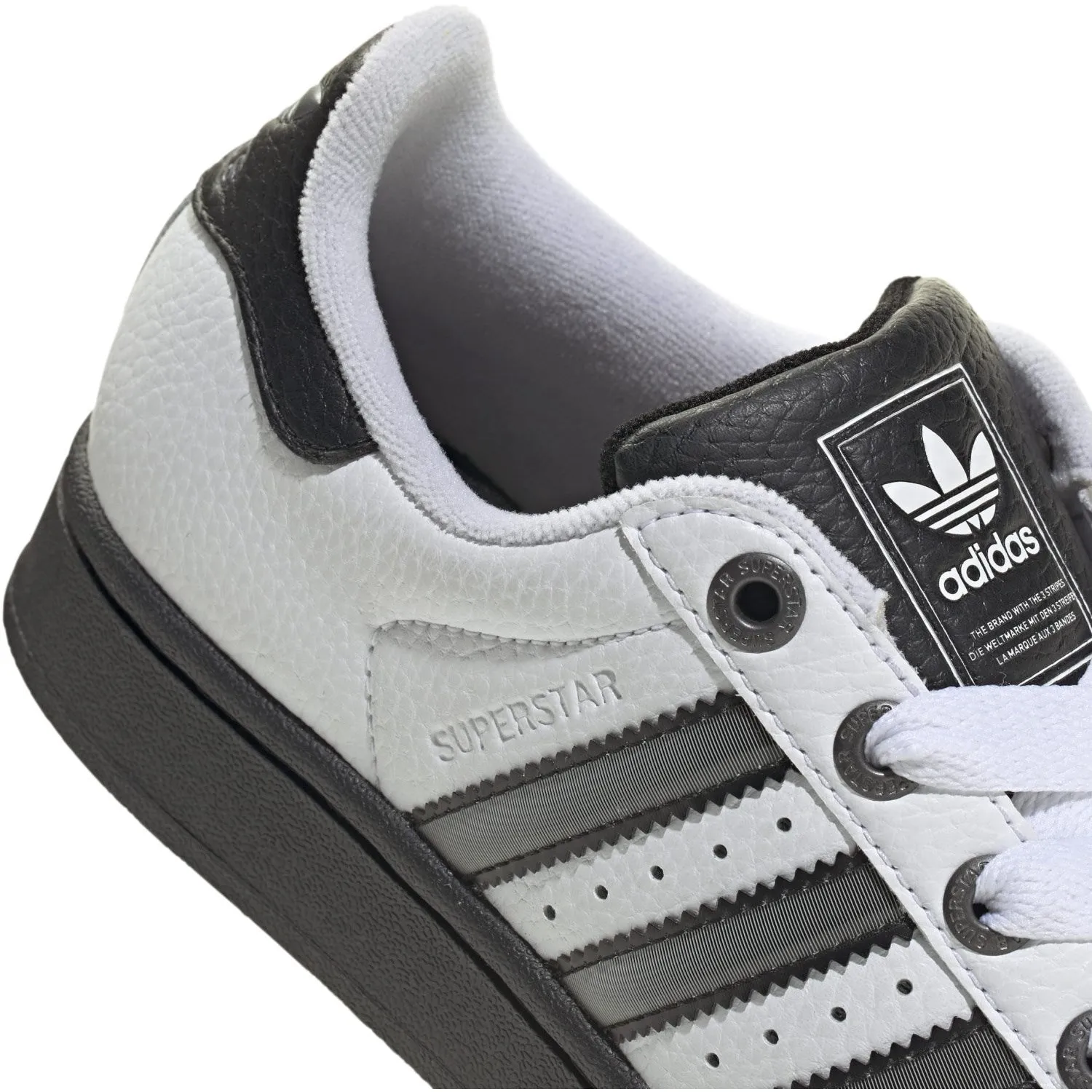 adidas Originals Ftwr White/Matte Silver/Core Black Superstar Ii J Sneakers Sport Fanatic