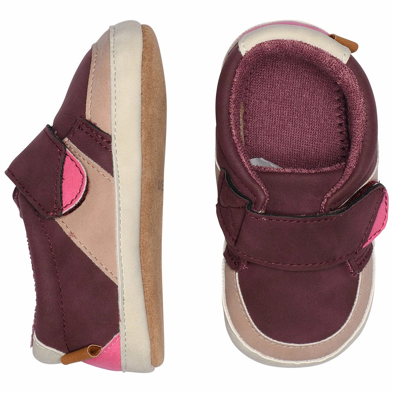 MELTON Grape Wine Sneaker hjemmesko Microfiber Lining Beach Breeze