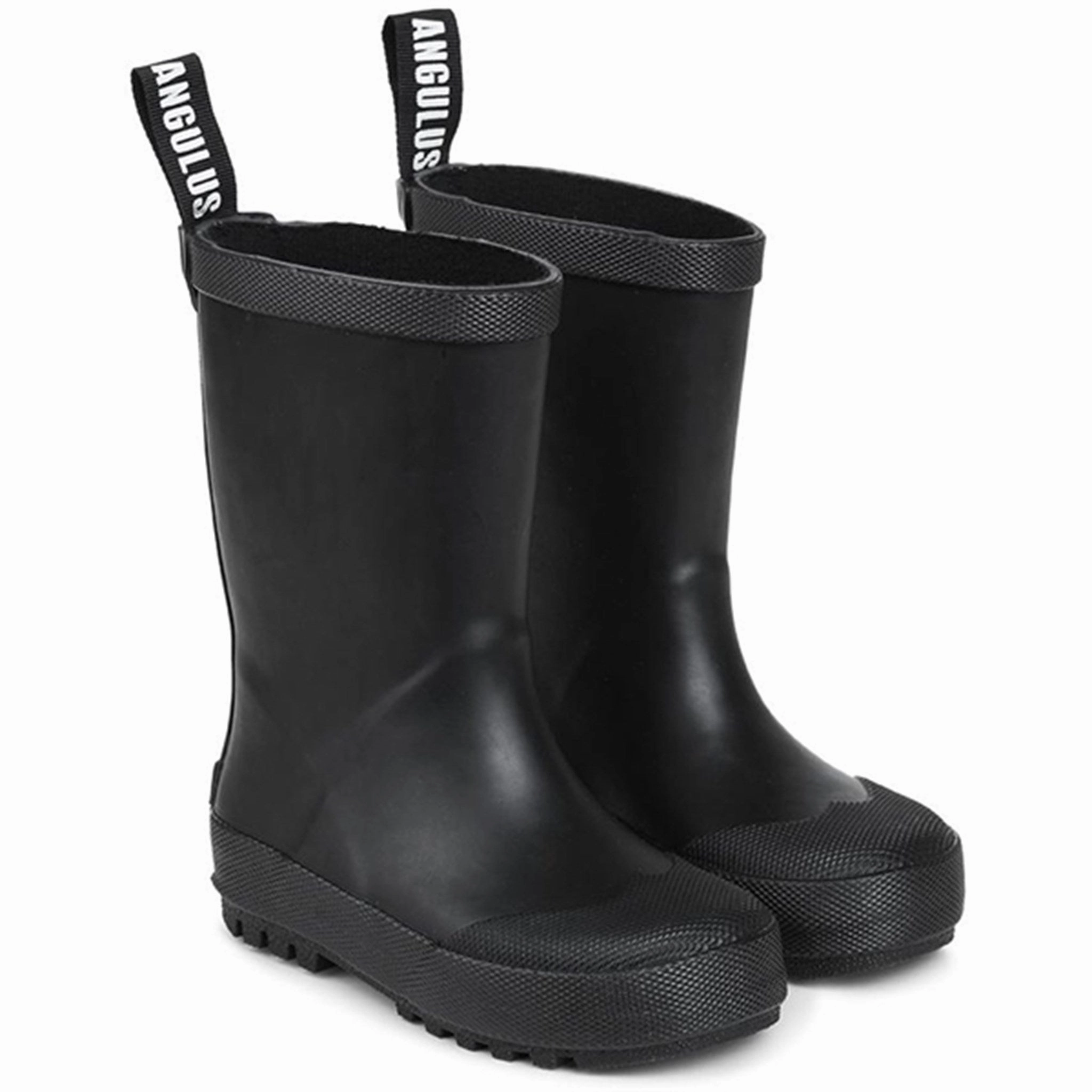 Waterproof Work Commute Work Day Angulus Gummist?vle Black