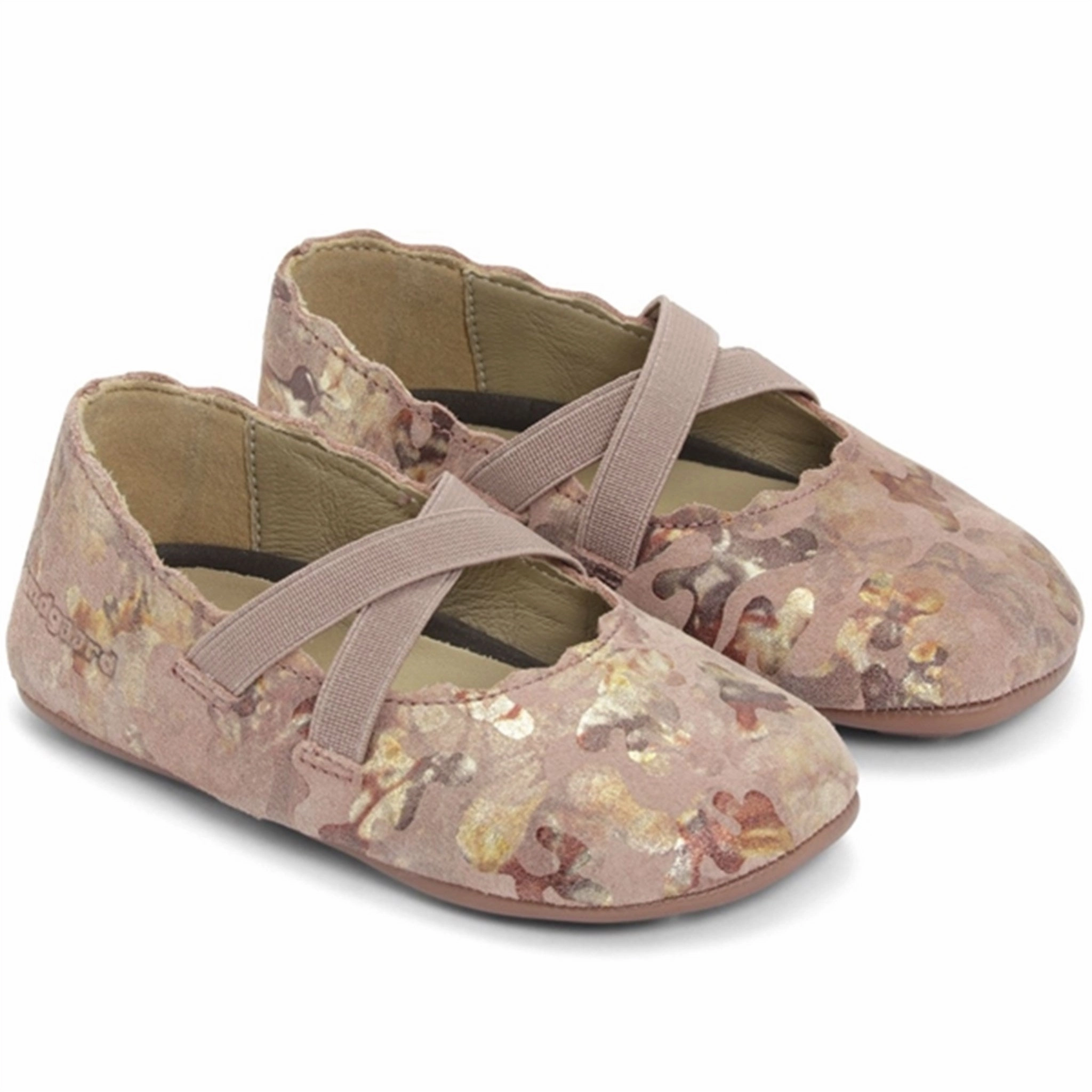 Practical Comfort Comfort Tongue Bundgaard Tamara Ballarina Slippers Rose Mili