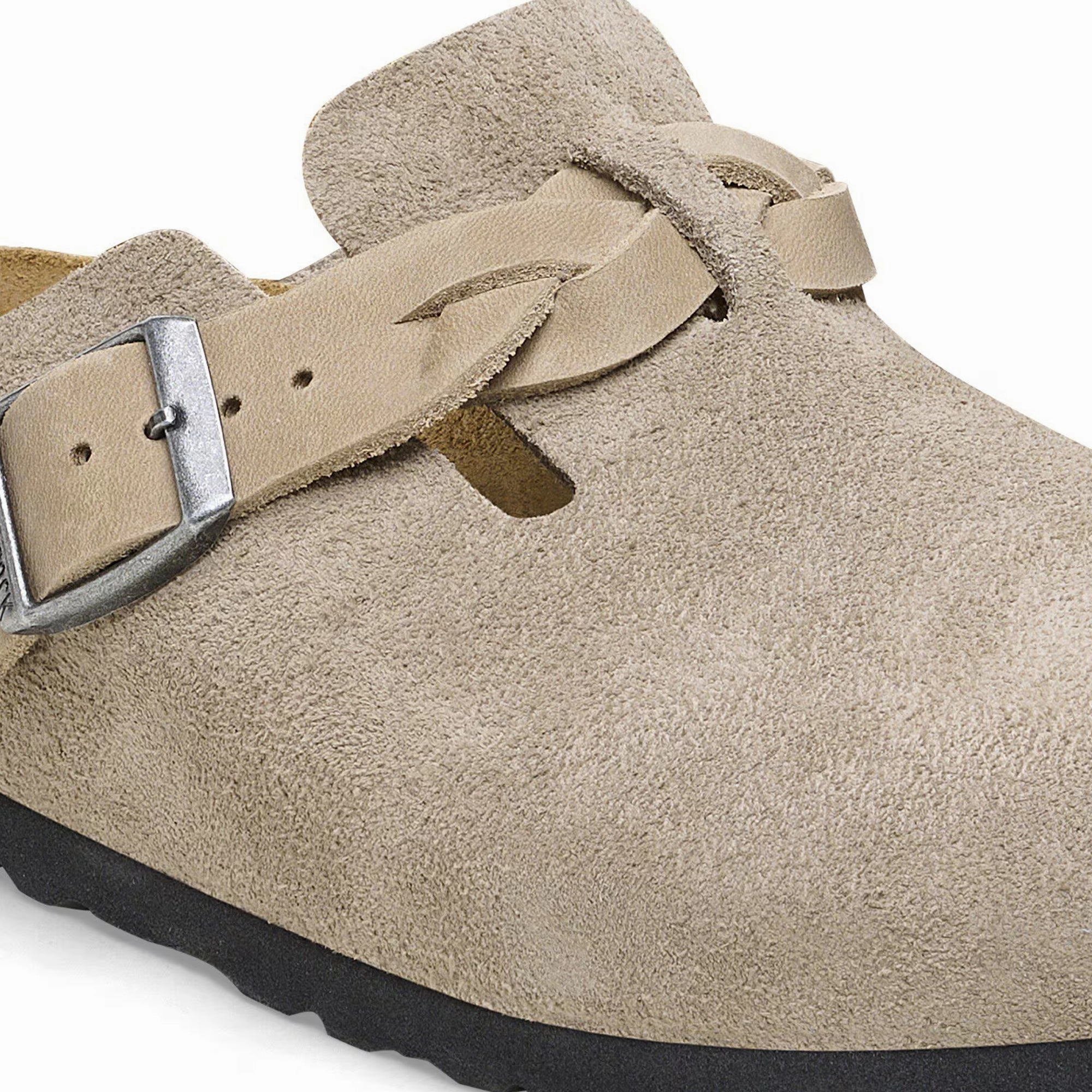 zigzag - design shoes Straight Running Birkenstock Boston Braid Sandals (Narrow)