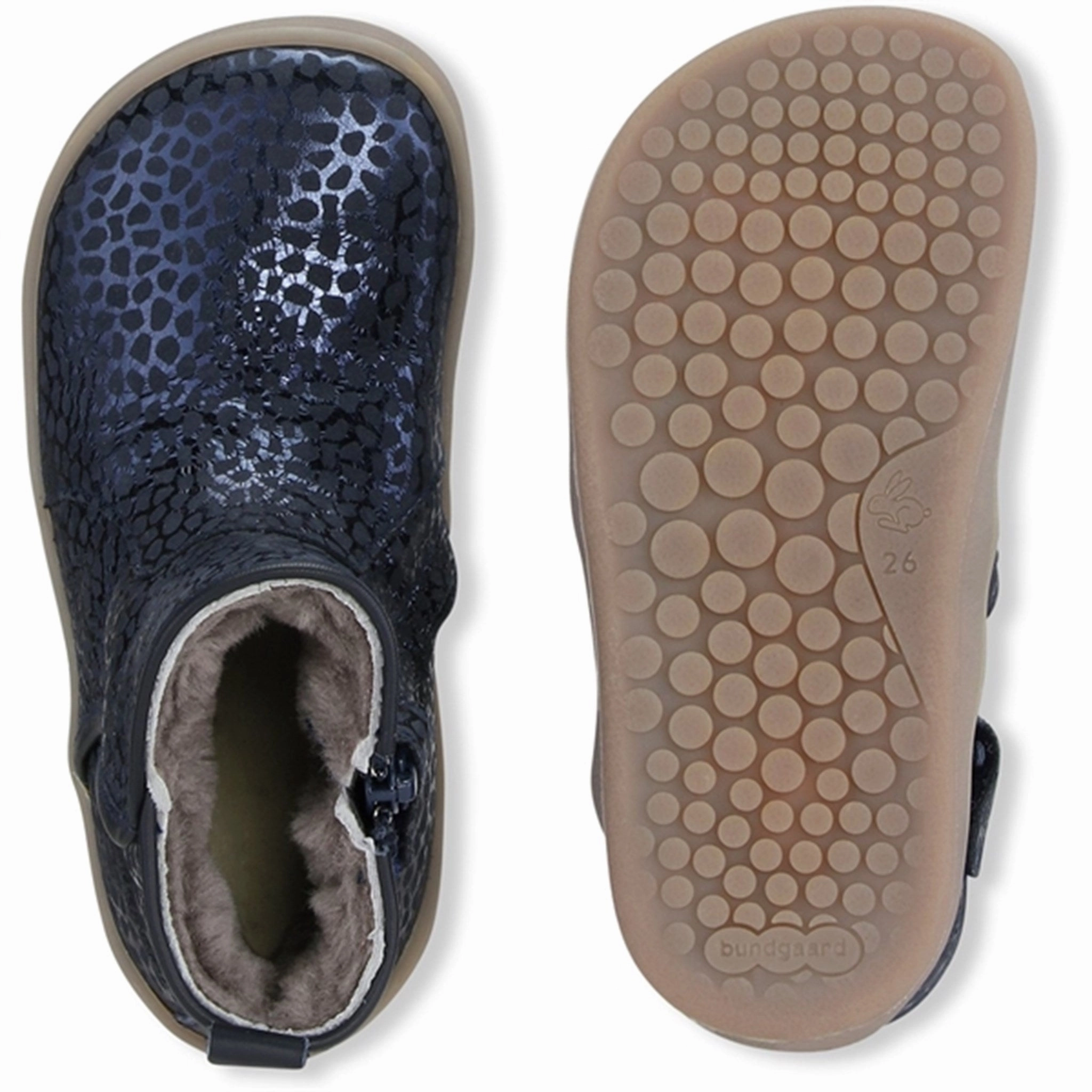 All-Season Protection Bundgaard Brenda Lamb Tex Winter Boot Navy Wasp