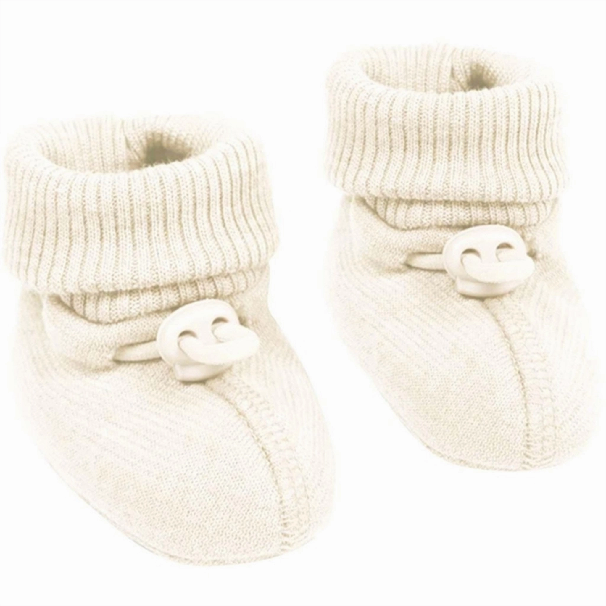 Soft Footwear Smallstuff Wool Booties Off White