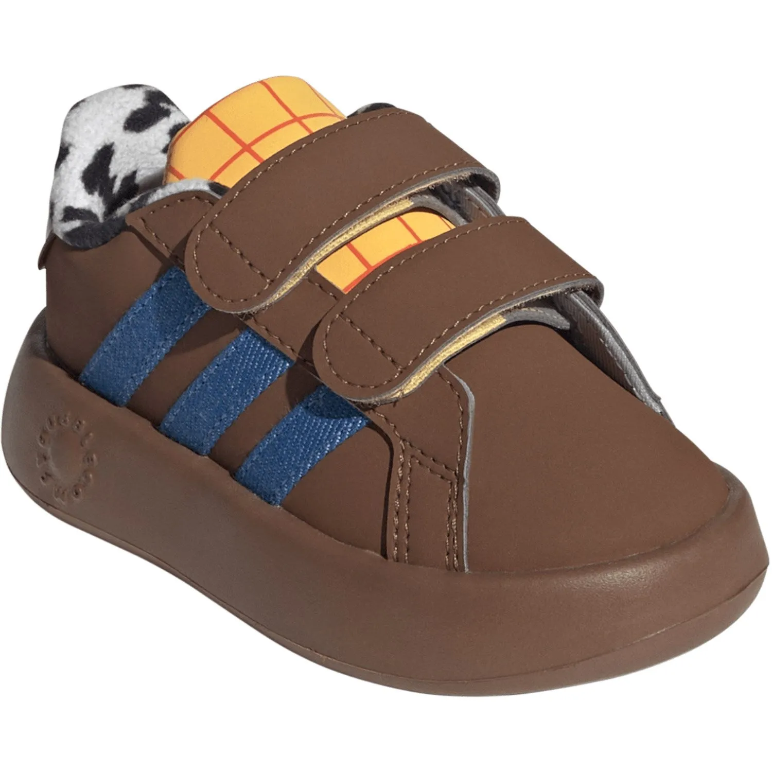 Lateral Stability adidas Originals Dust Rust/Bright Royal/Solar Gold Grand Court Toystory Cf I Sneakers