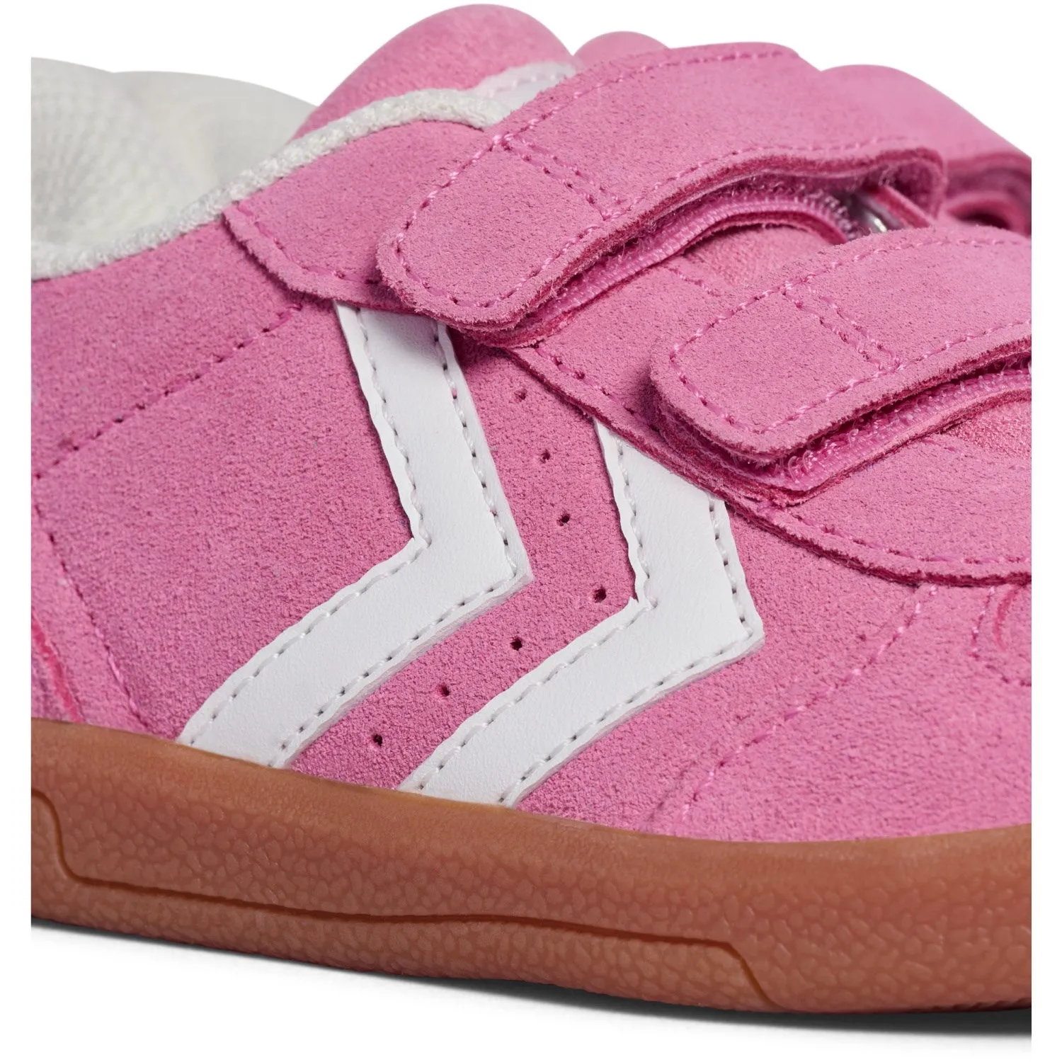 Adaptive Cushioning System Action Fit Hummel Prism Pink Victory Suede Ii Infant Sneakers