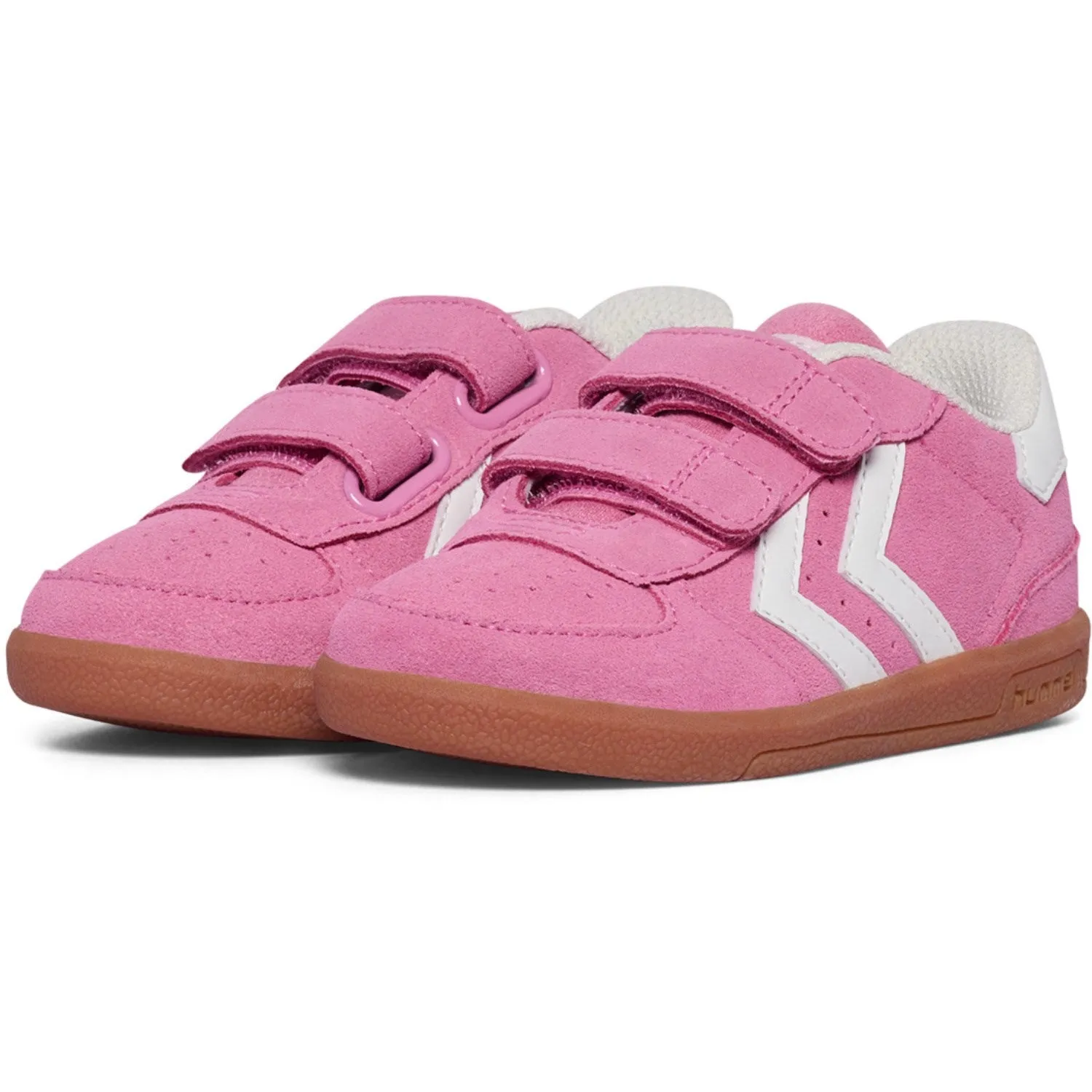 Impact-absorbing durability Energy Rush Hummel Prism Pink Victory Suede Ii Infant Sneakers