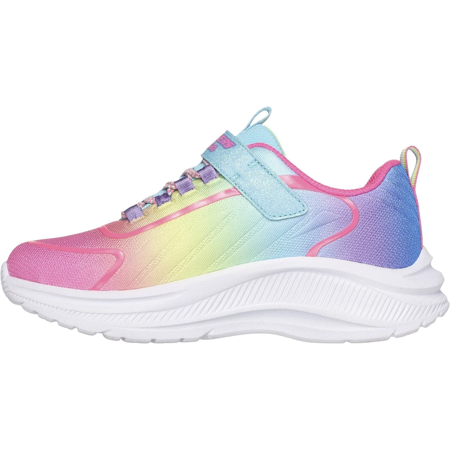 Style Routine Skechers Turquoise Rainbow Cruisers