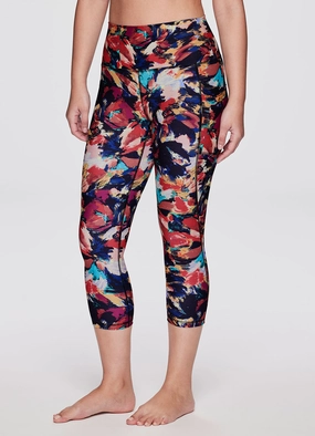 Full-length Summer Blossom Super Soft Capri