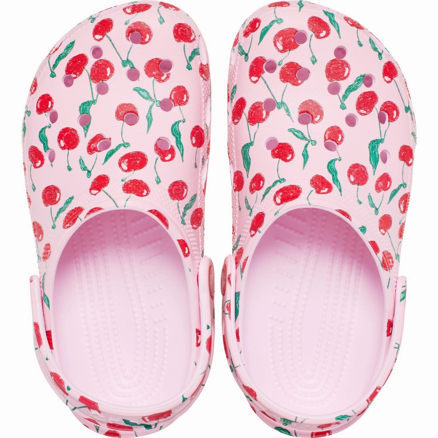 Quick Slip Crocs Pink Milk Classic Fresh Fruits Clog