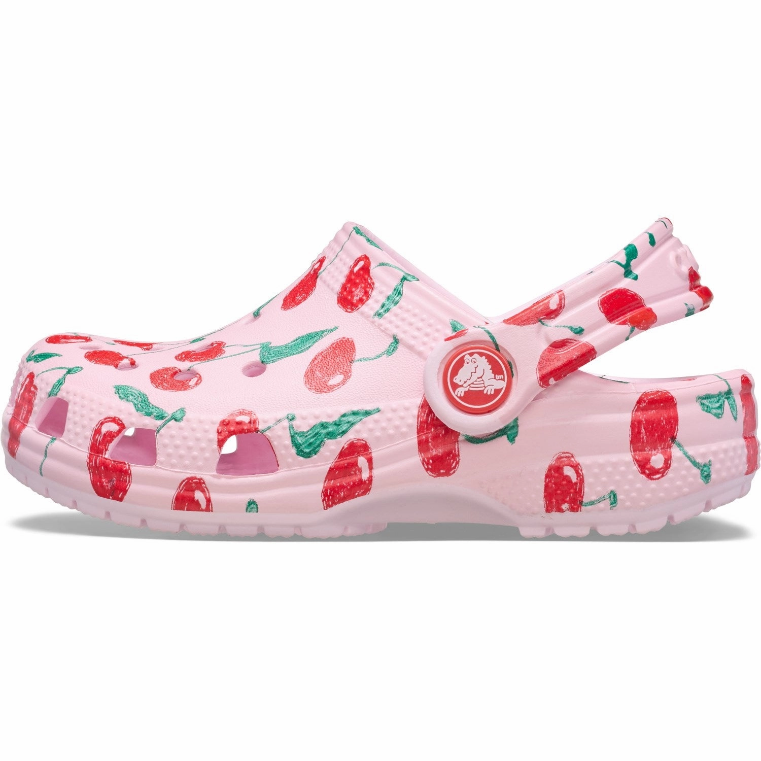 Quick Drying Lining Chic Vacation Footwear Crocs Pink Milk Classic Fresh Fruits Clog