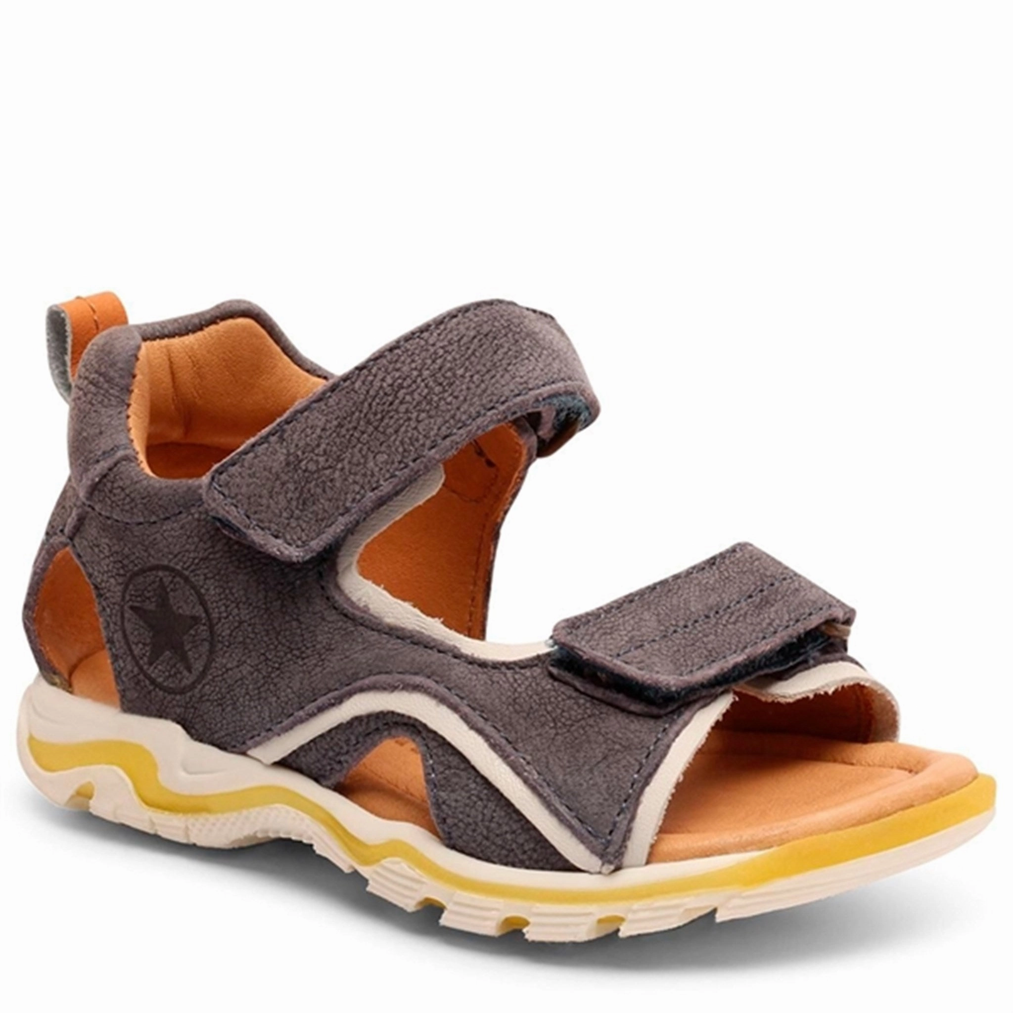 Narrow Fit Simple Step-On Bisgaard Arthur Sandal Blue