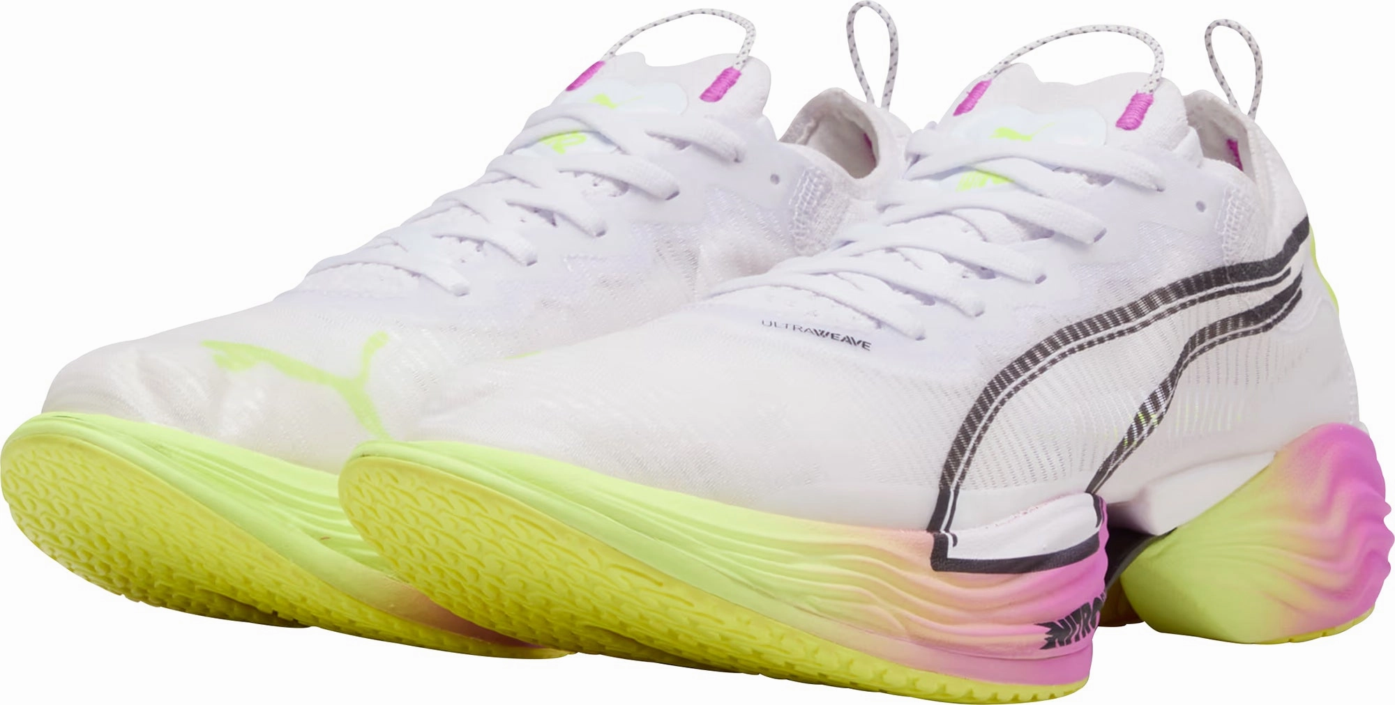 footgear for jogging road - to - trail running shoes Puma Fast-R Nitro Elite 2 Mens Running Shoes - White