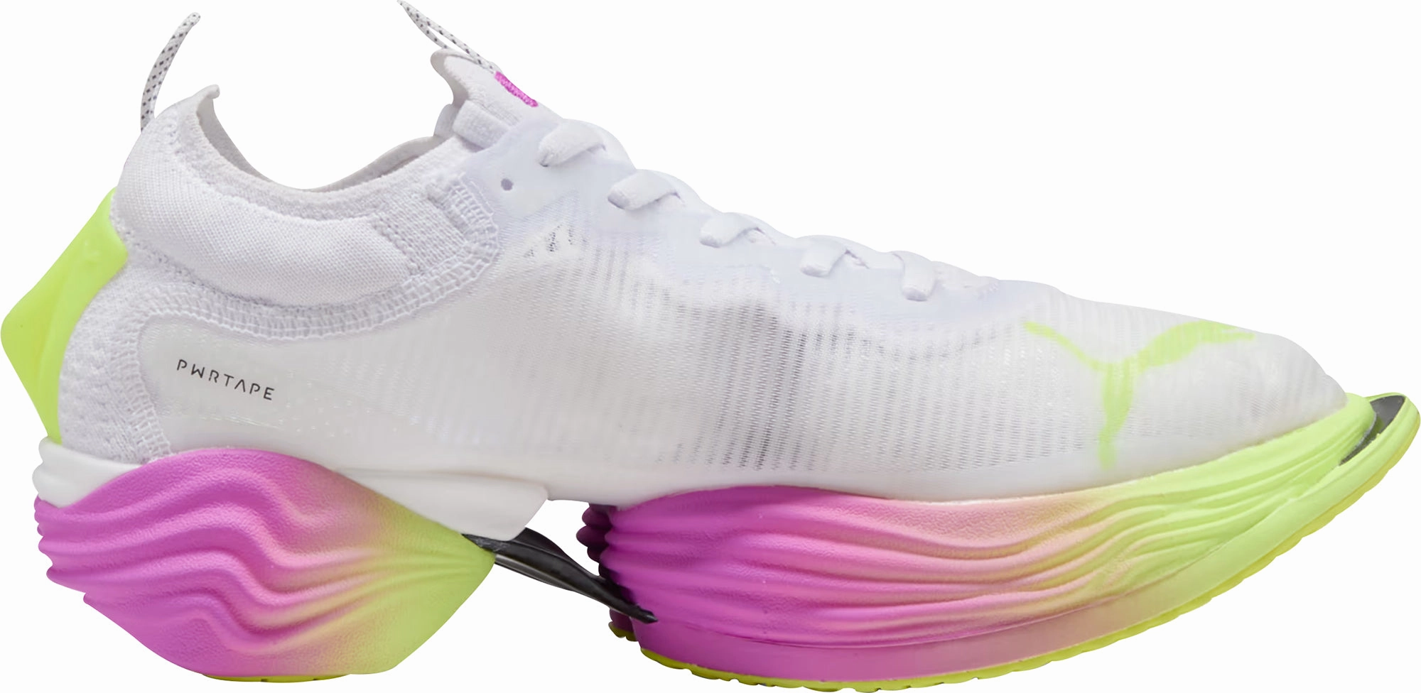 Running Companion Narrow heel Puma Fast-R Nitro Elite 2 Mens Running Shoes - White