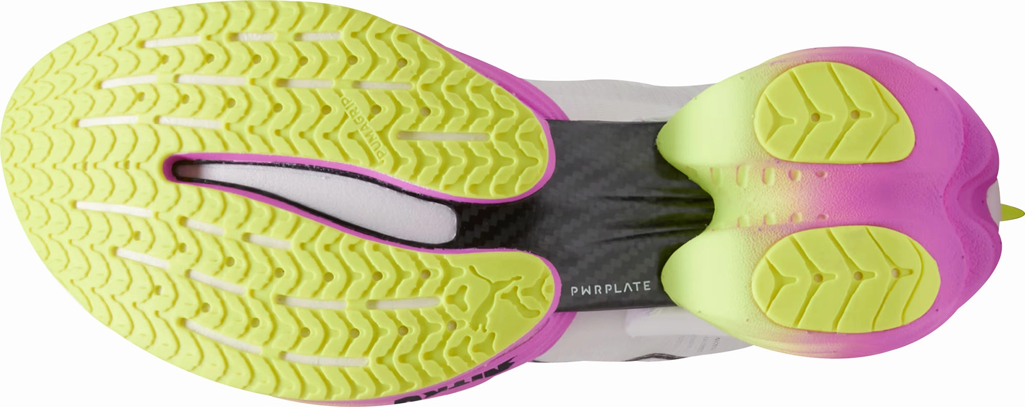 Reinforced Tensile Web Ankle Collar Puma Fast-R Nitro Elite 2 Mens Running Shoes - White