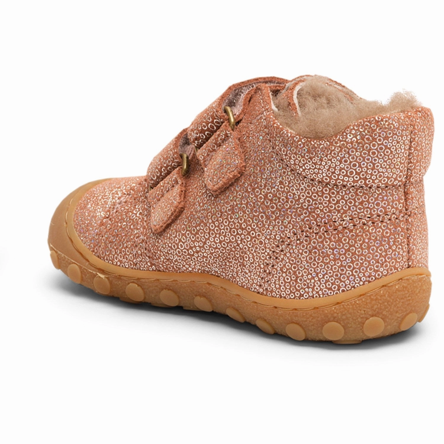 Anti Bacterial Bisgaard Sparkly Rose Hale V Lamb Beginner shoes