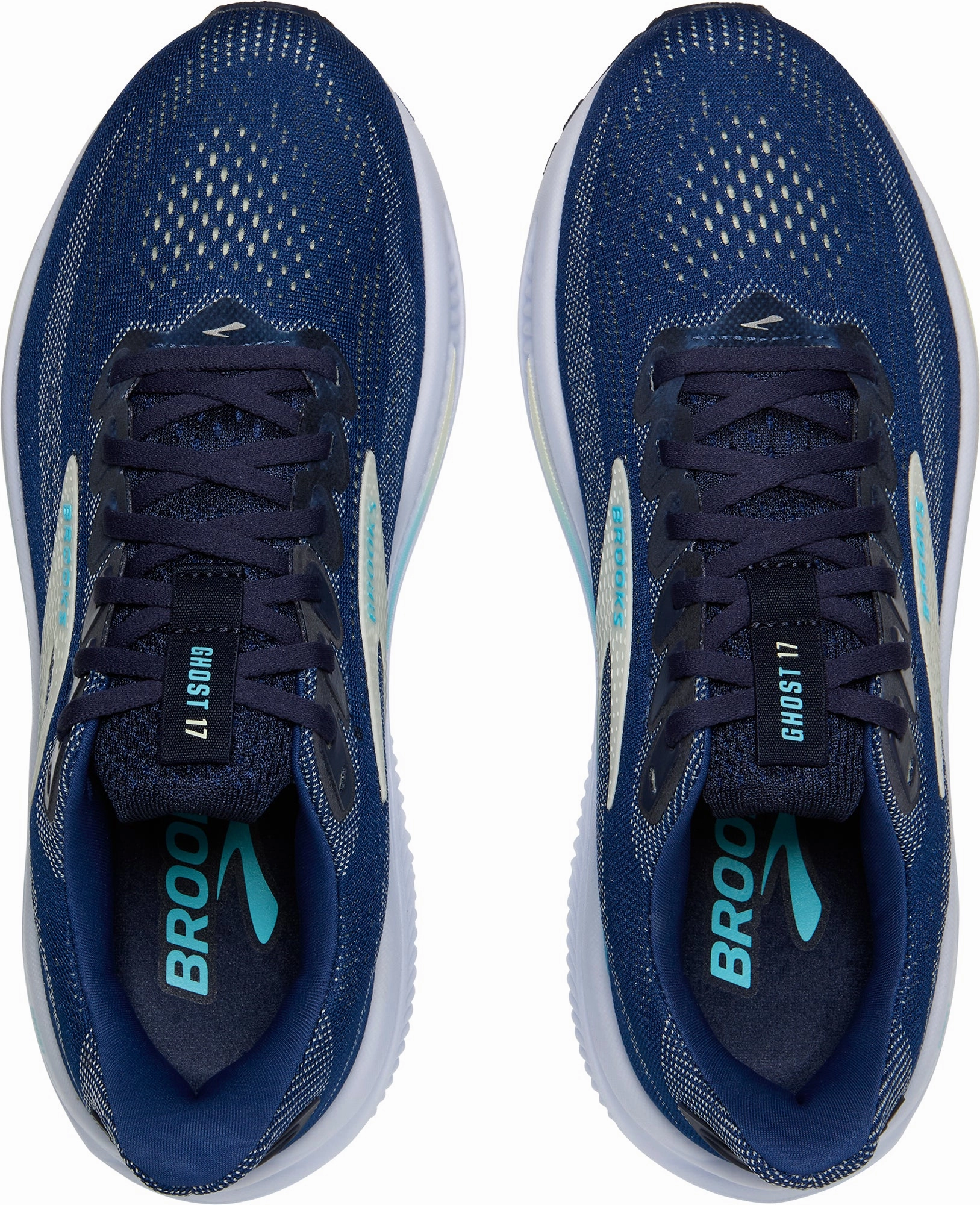 classic - style shoes Brooks Ghost 17 Womens Running Shoes - Blue