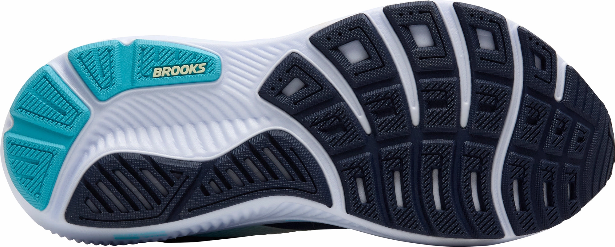 gym - ready retirement - themed running shoes Brooks Ghost 17 Womens Running Shoes - Blue