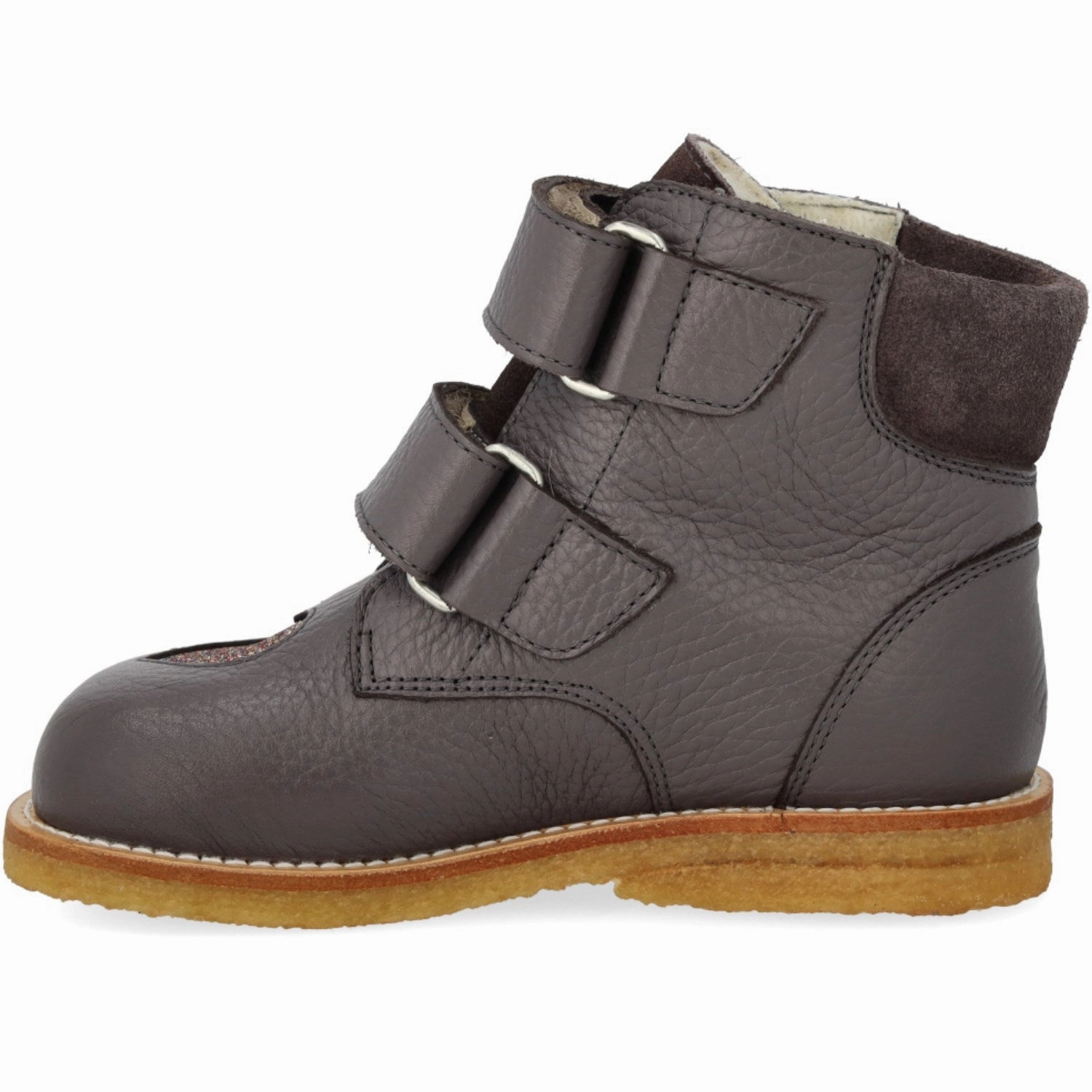 Angulus Lavender/Multi Glitter/Lavende TEX Boot with Sparkling Glitter Hearts Traction Sole Cool Weather