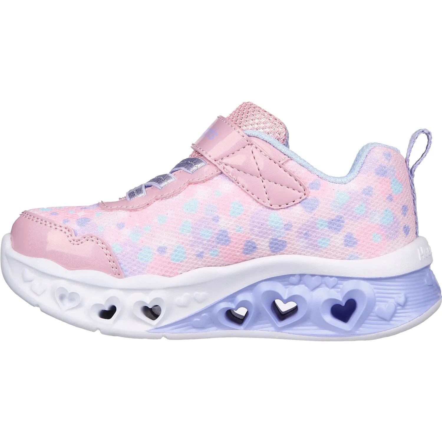 Breath Option City Function Skechers Pink Flutter Heart Lights - Kind Spirit