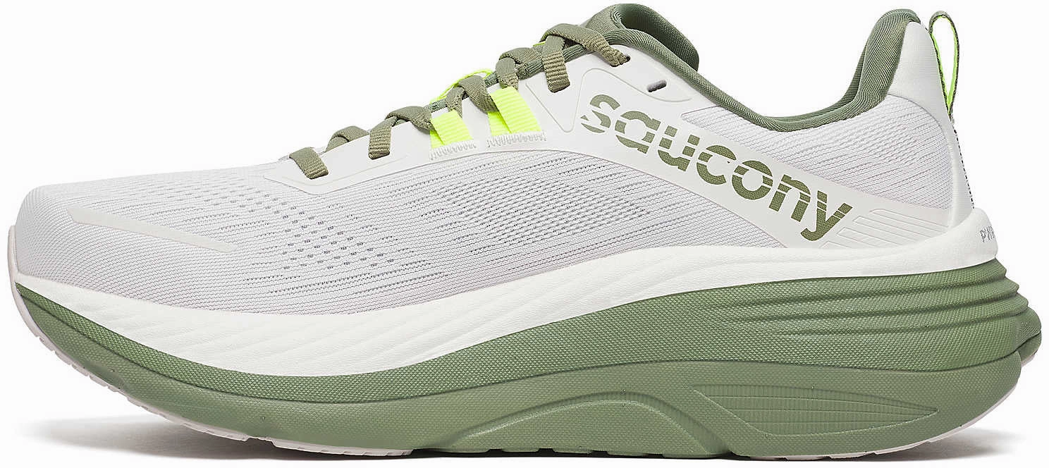 Saucony Hurricane 24 Mens Running Shoes - White buckle shoes