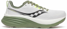 Saucony Hurricane 24 Mens Running Shoes - White speed - work running shoes Barefoot simulation