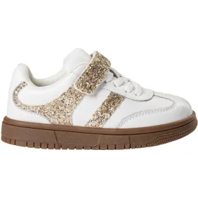 Sofie Schnoor White Gold Shoe Velcro Soft Material