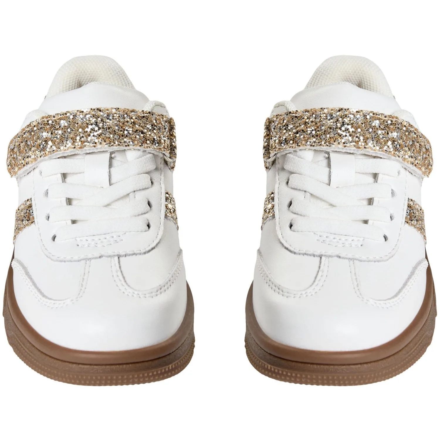 Impact Diffusing Structure Sofie Schnoor White Gold Shoe Velcro